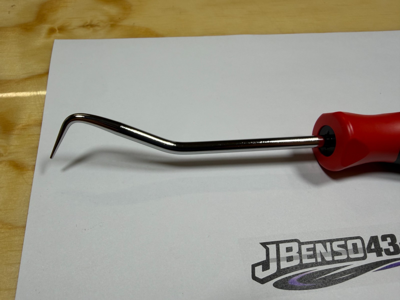Snap-on Tools USA NEW RED Soft Grip Radiator Hose Pick SGA173BR