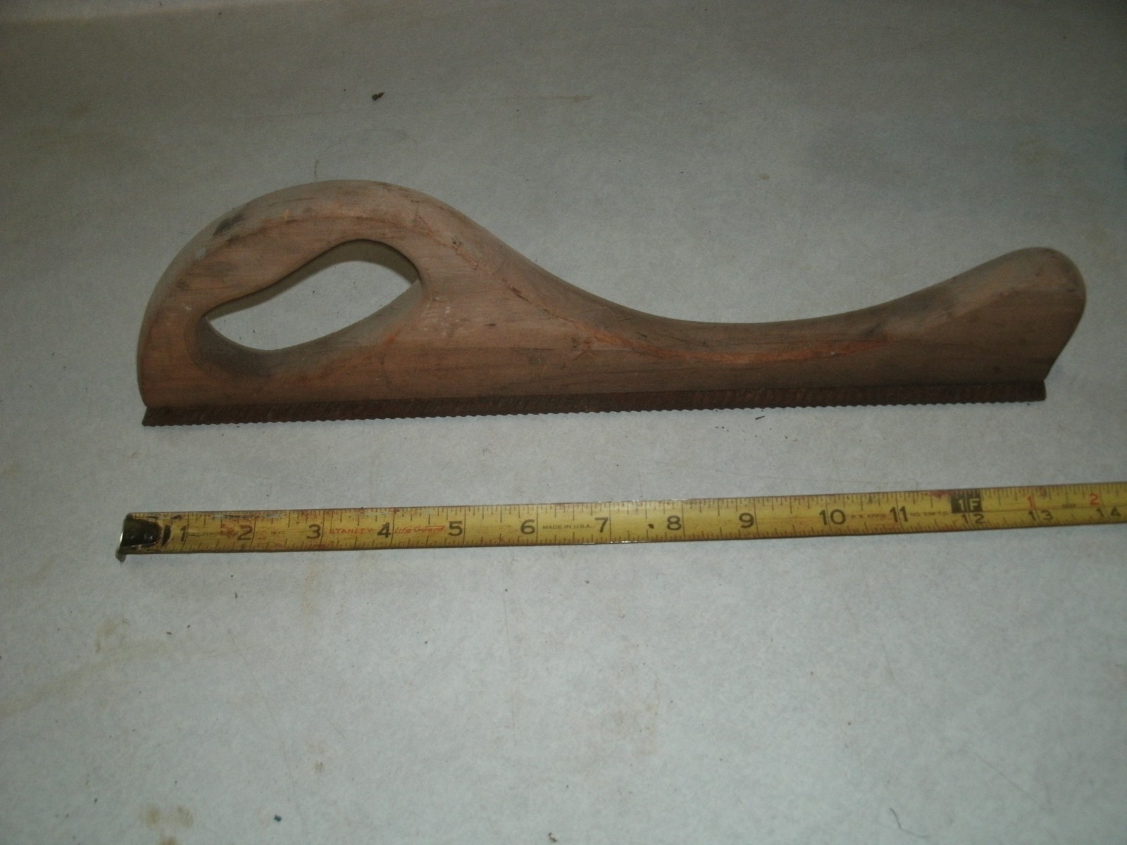Scotton Tool Auto Body 14″x1.25″ Hand Files 6019 USA Wood Automotive Flat Rasp
