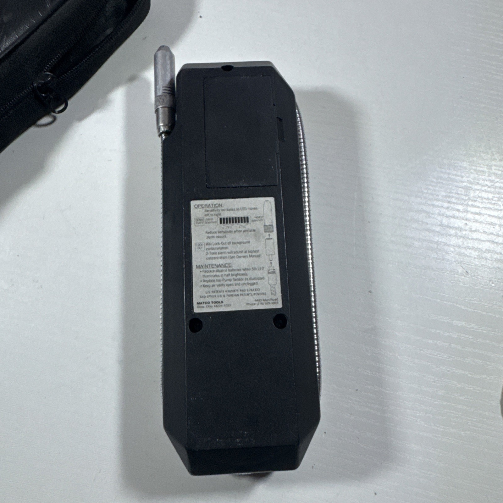 Matco Tools Leak-seeker Ac850 with Case Untested As Is