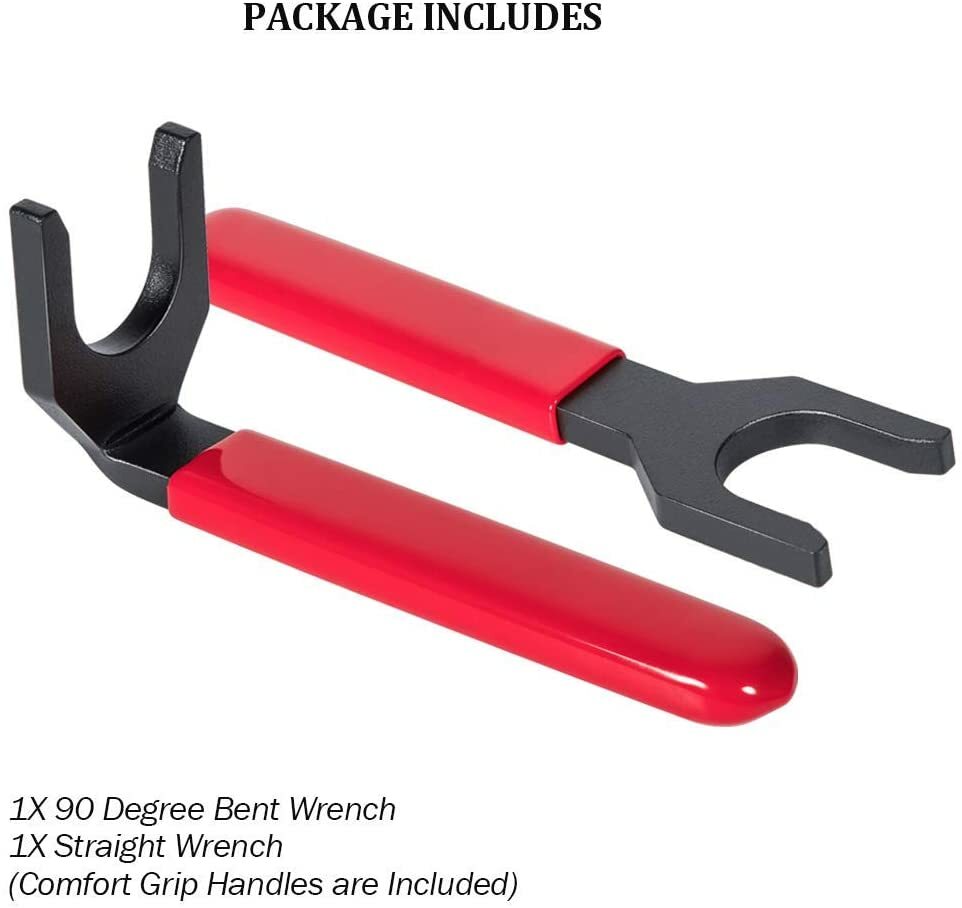 13260 Fuel Line Disconnect Wrench Set Bent & Straight Tool for Cummins ISB & ISX