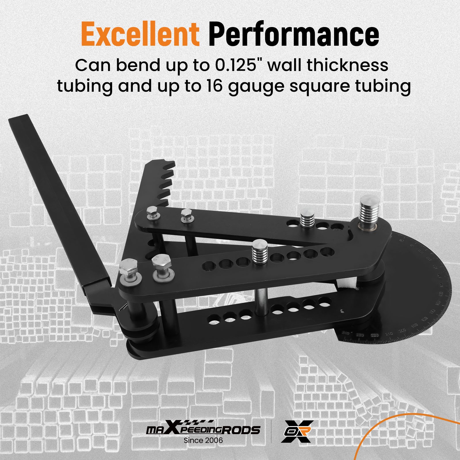 Steel Black Coated Manual Pipe and Tube Oxide Coating Bends up to 2″ diameter