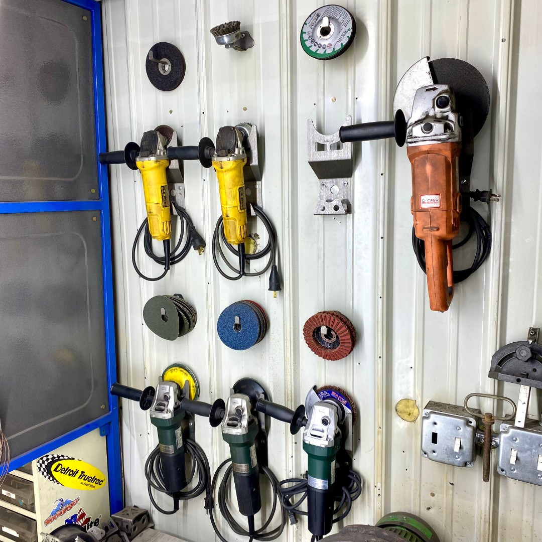 Angle Grinder Wall Mount- Garage Storage