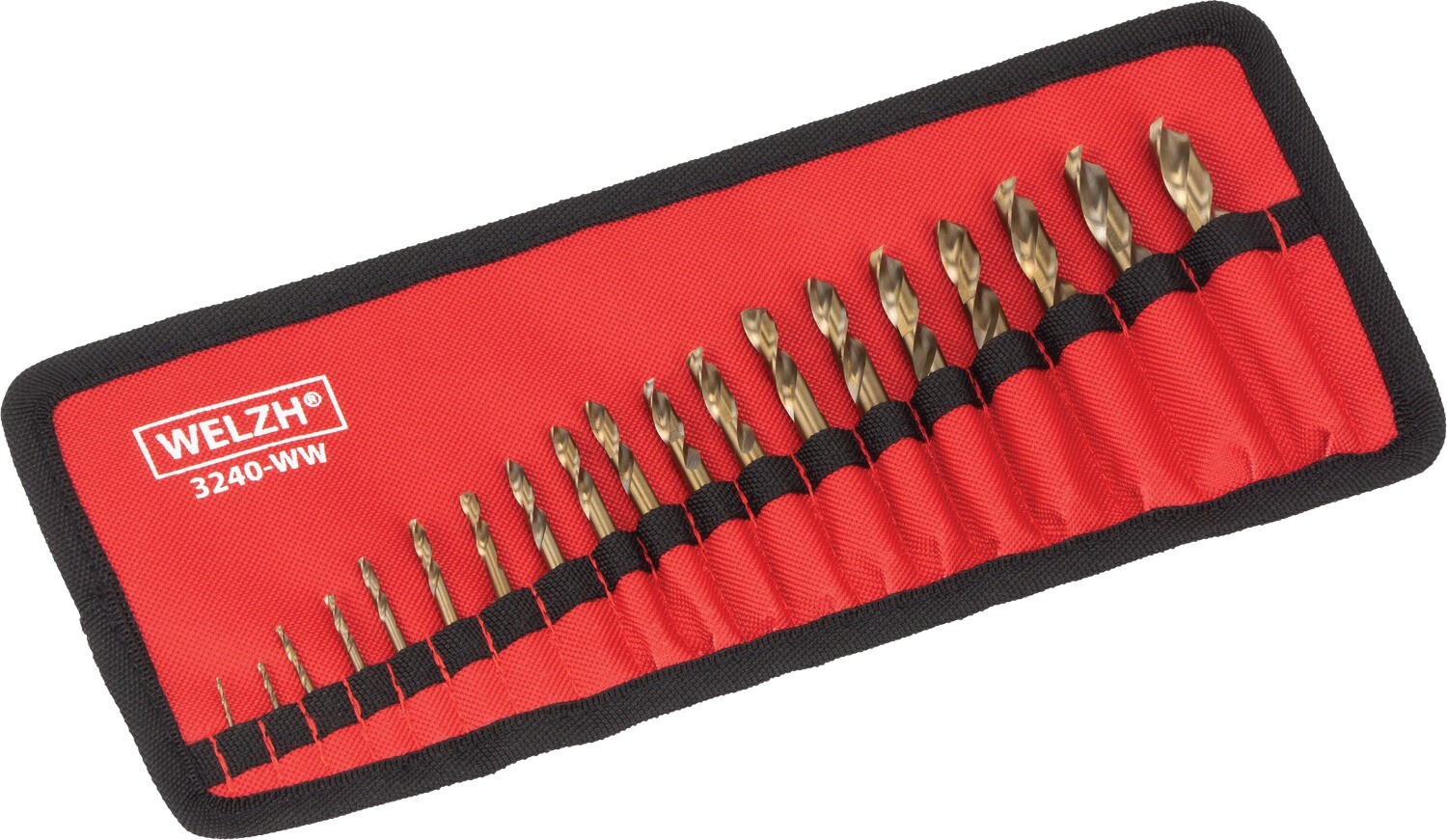 Welzh Werkzeug Extra Short Stubby Drill Bit Set Fully Ground Cobalt 1-10mm 3240