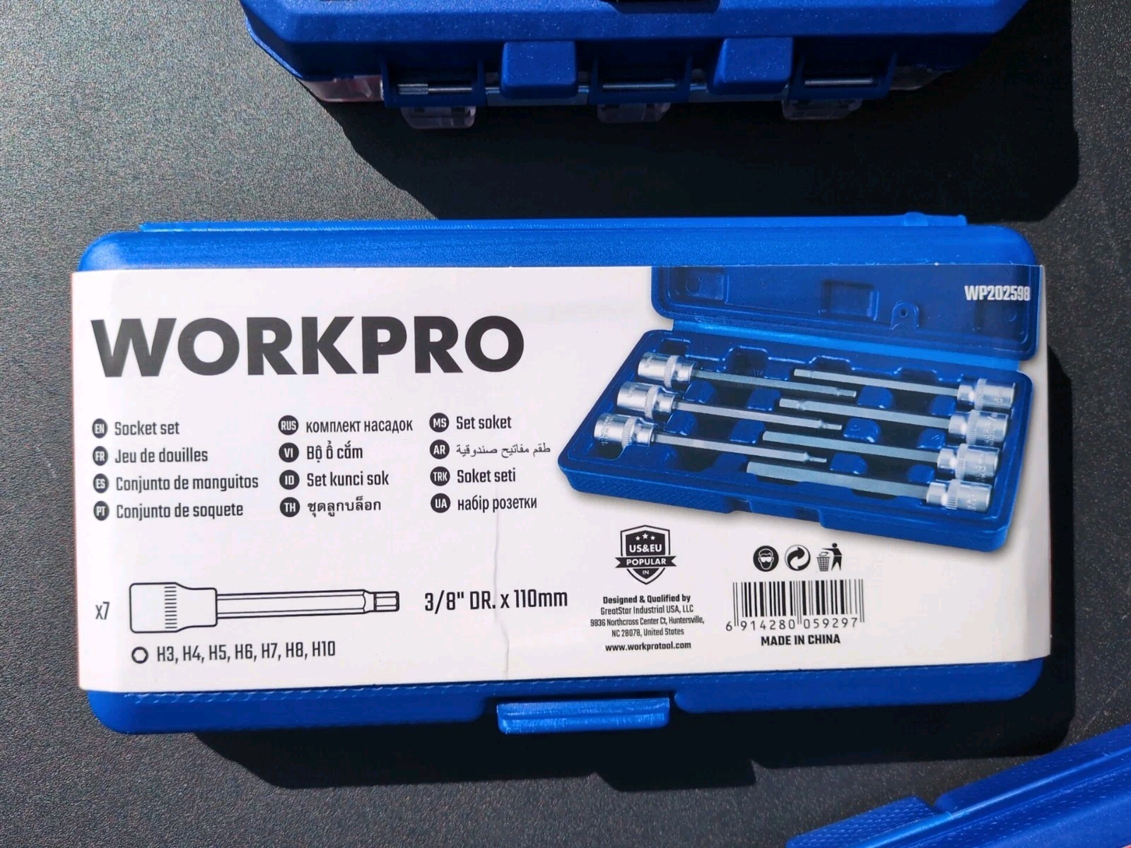 WorkPro Tools Bit Set Ultimate Combo Pack New 4-Sets NEW with LIFETIME WARRANTY