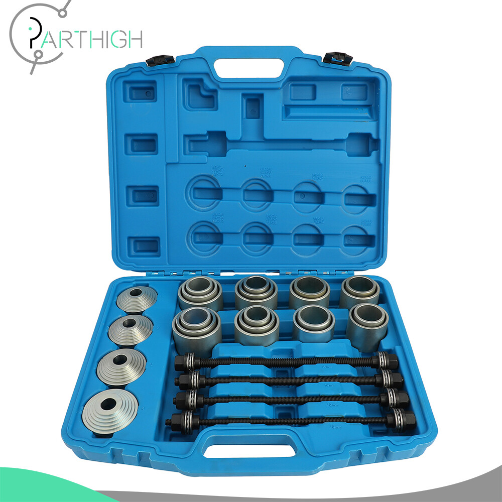 28Pcs Press Pull Sleeve Kit Remove Bearings Bushes Seals Garage Tool