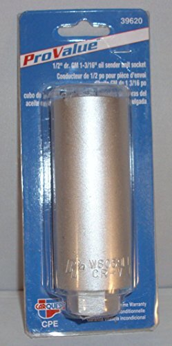 Pro Value 39620 Carquest 1/2″ Drive GM 1-3/16″ Oil Sender Unit Socket