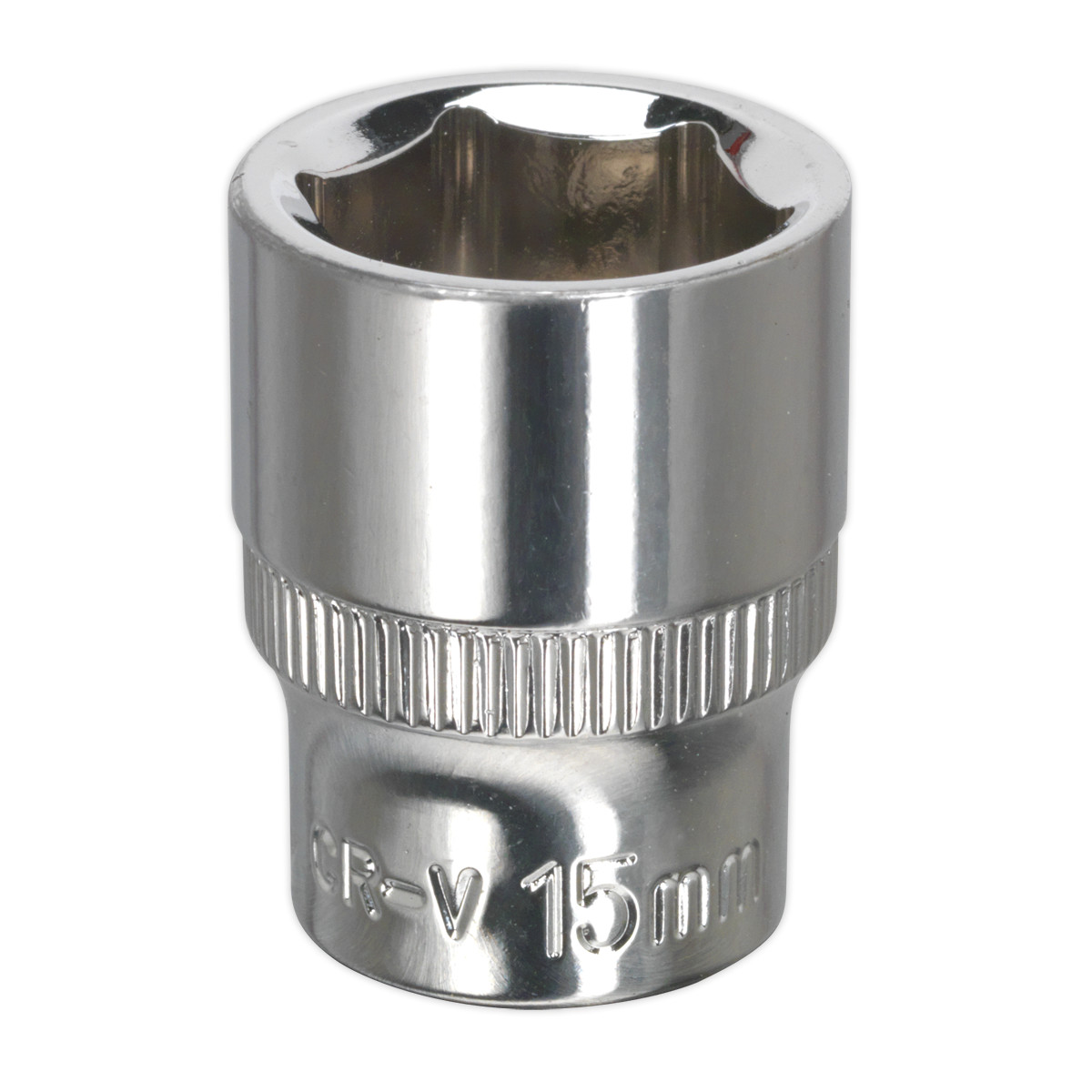 Sealey WallDrive Socket 15mm 3/8″ Square Drive Fully Polished Finish Tool SP3815