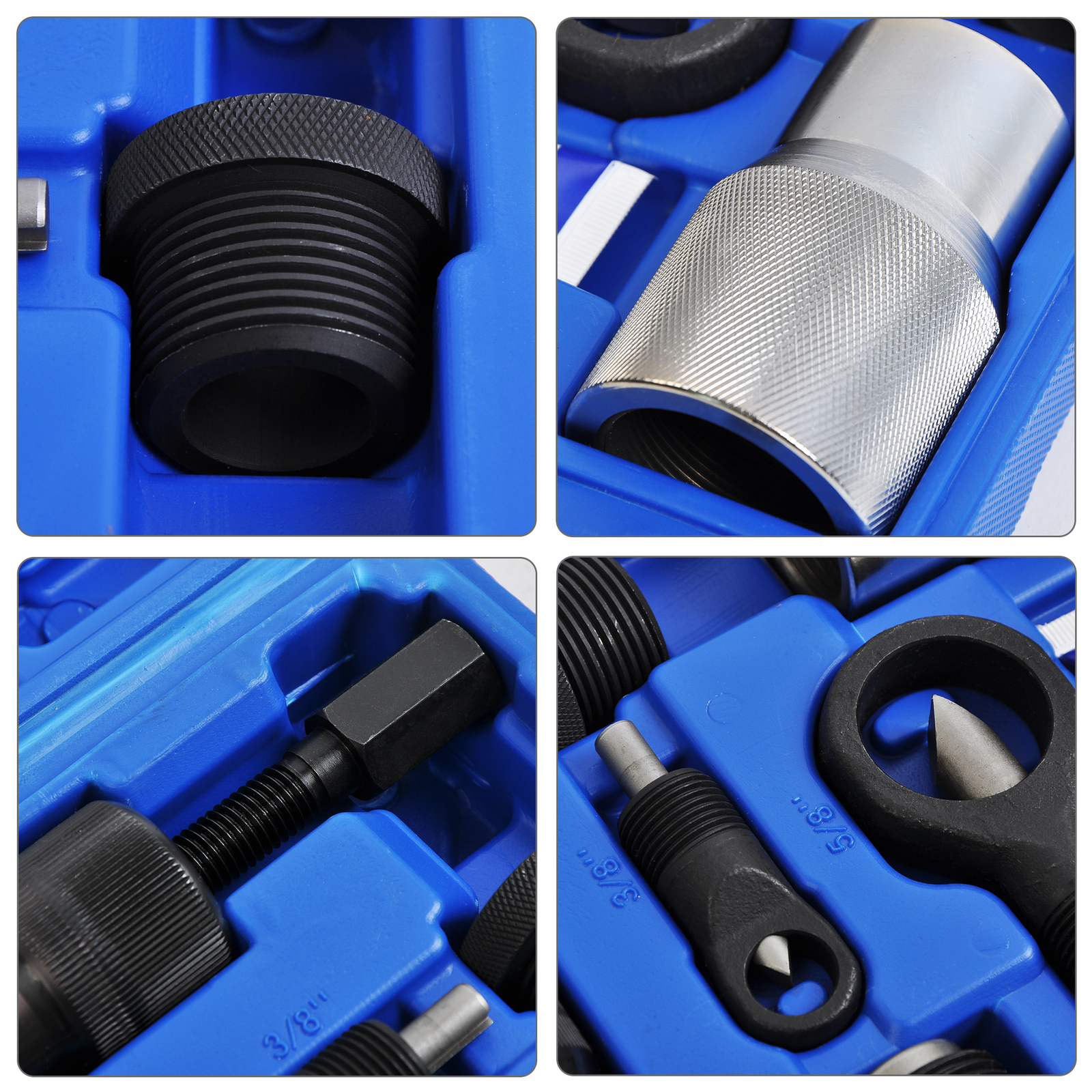 10 Ton Hydraulic Ram Hydraulic Nut Splitter Kit Breaker Separator Extractor Tool