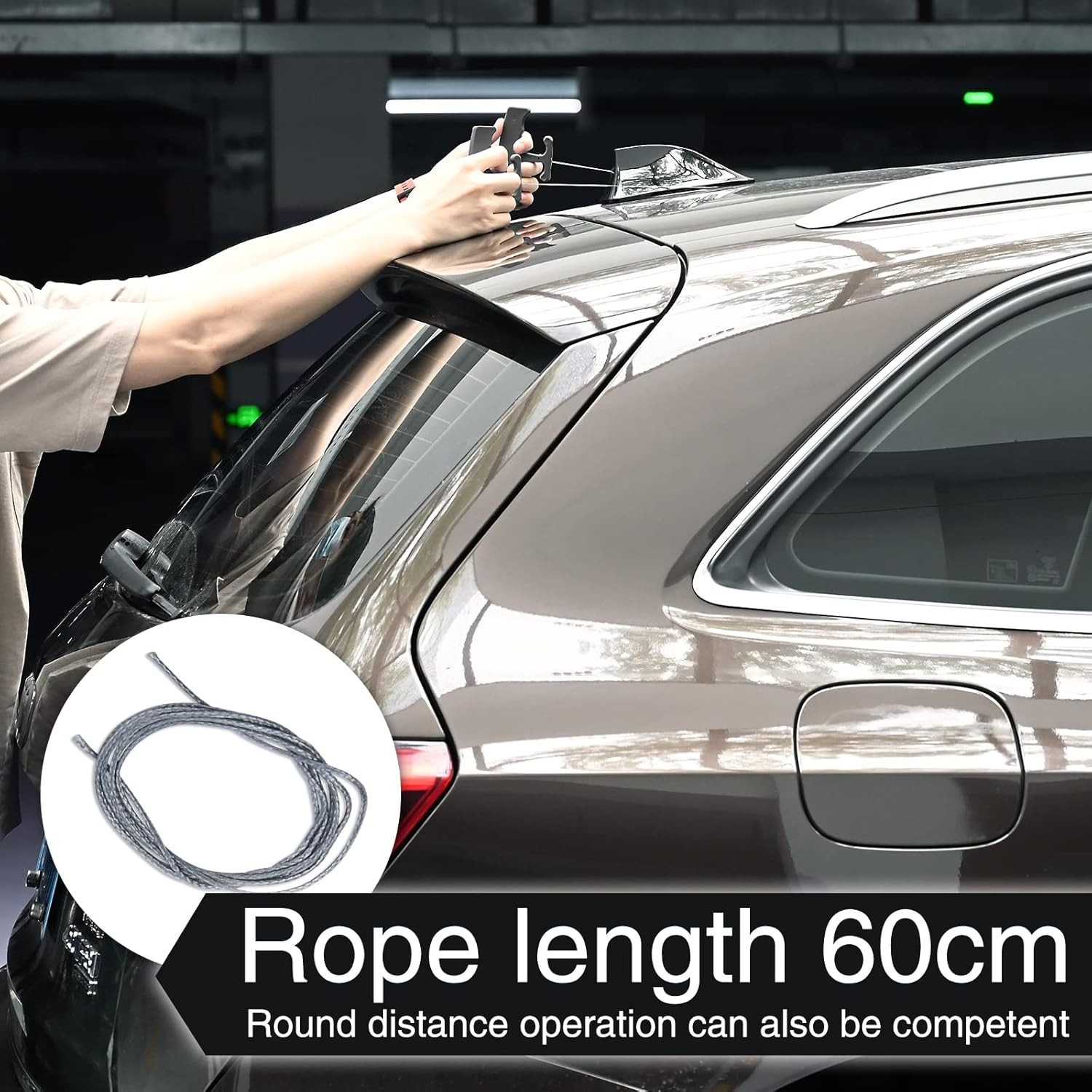 Complete Emblem Removal Solution: 1 Pair Tool & 5PCS Cords for Hassle-Free Use