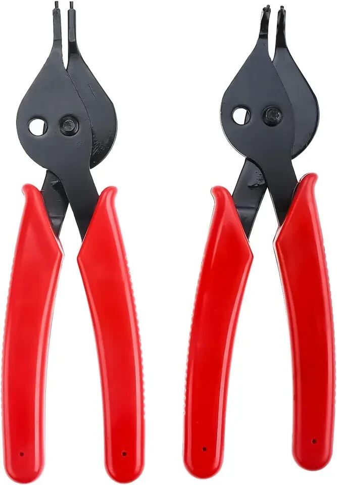 Snap Ring Pliers Set Straight & Bent Retaining Ring Pliers w/Hook & Pick