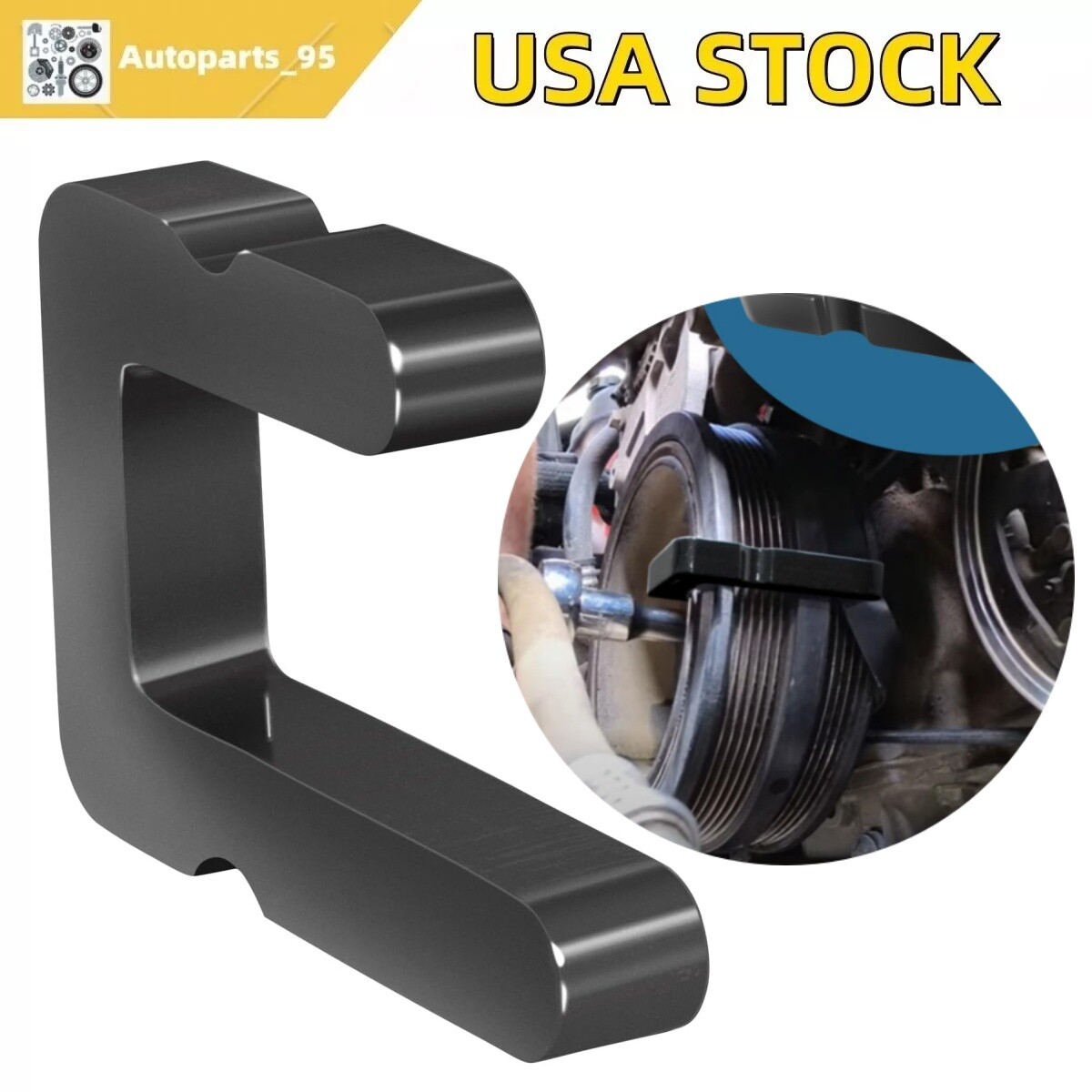 59560 Stretch Belt Tool for GM 5.3.L 6.2L 6.6L Gas Engines 2014-newer GM trucks