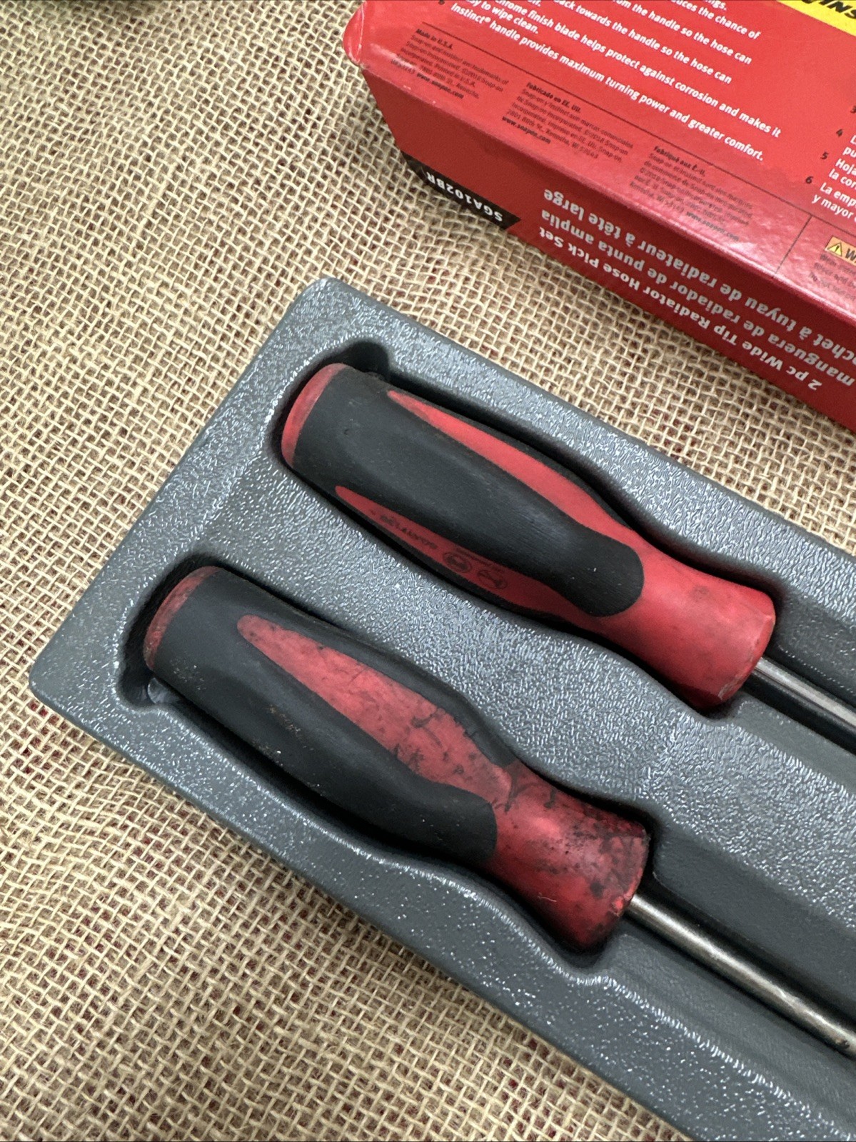 Snap-on Wide Tip Radiator Hose Pick Set SGA102BR
