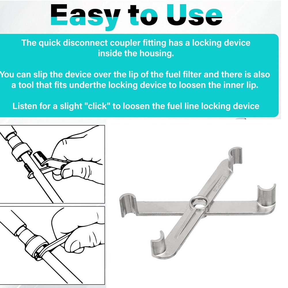 Fuel Line Disconnect Tool Set, 28 in 1 Master Quick Disconnect Tool Repair New