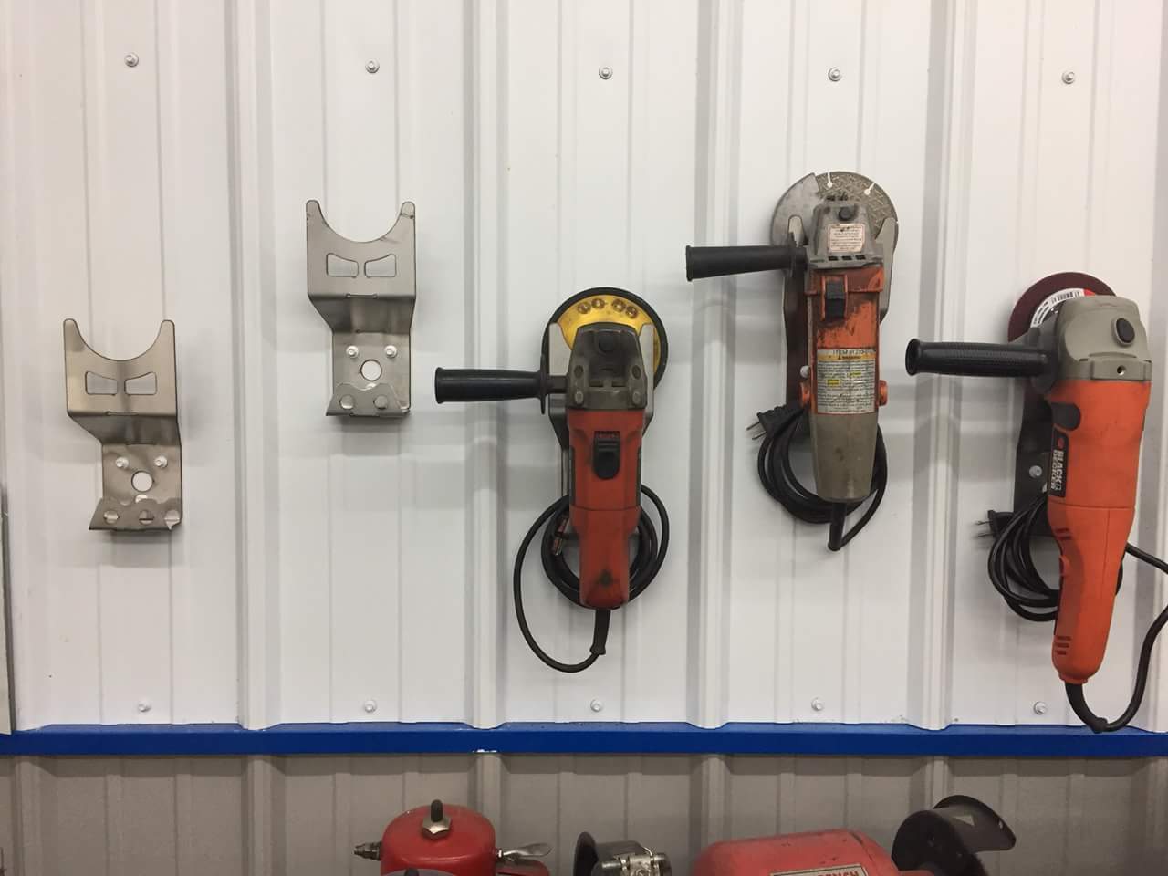 Angle Grinder Wall Mount- Garage Storage