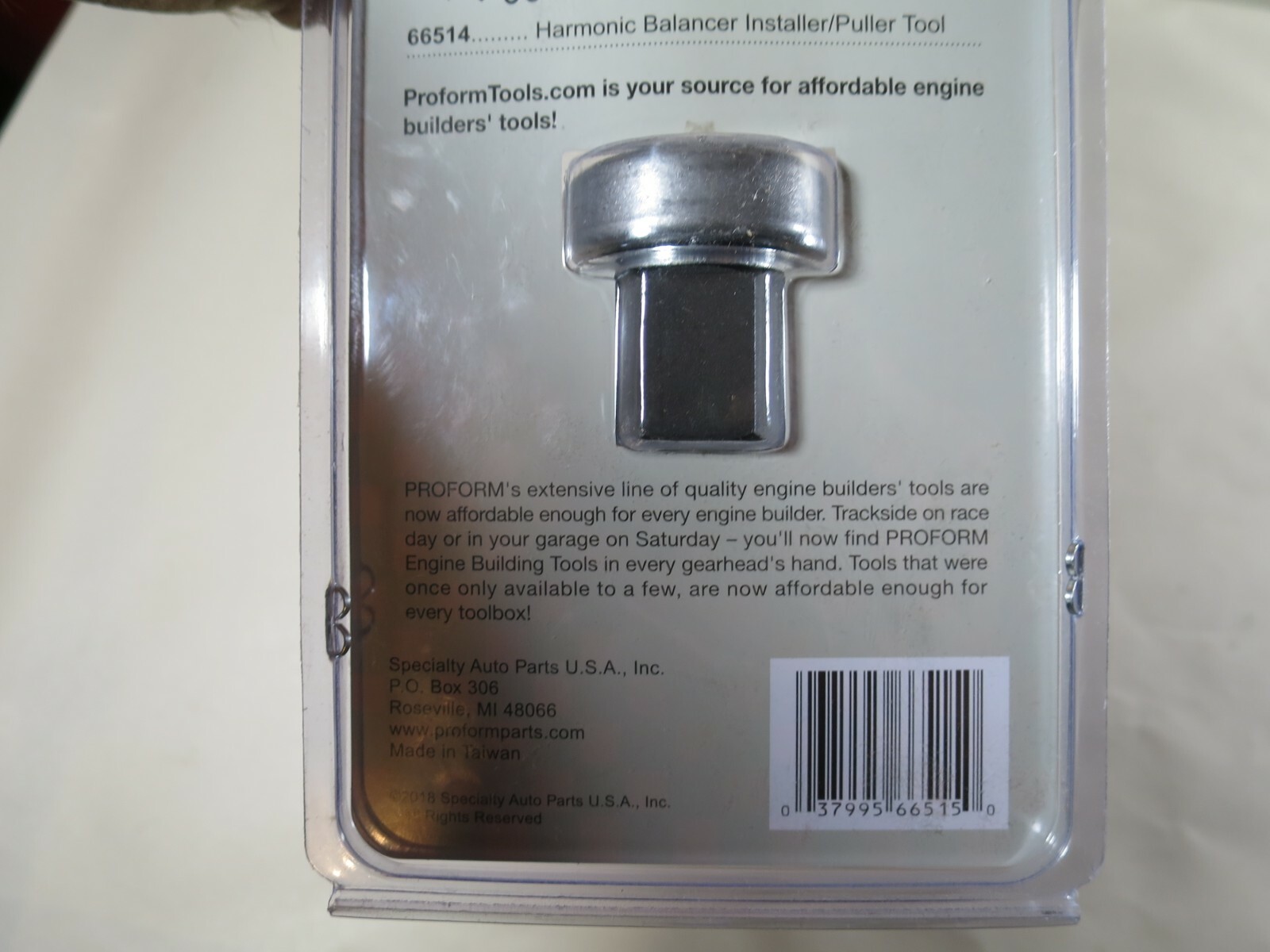 Proform 66515 Harmonic Balancer Installer Shop Tool