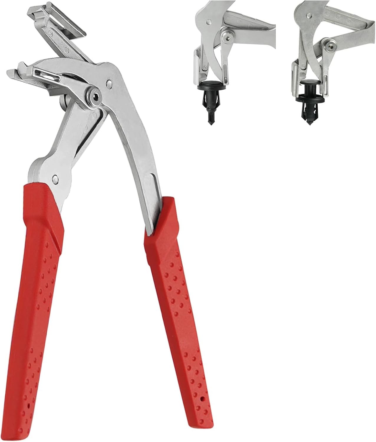 Car Clip Pliers and Trim Removal Tool Heavy Duty Spring-Loaded Car Fasteners