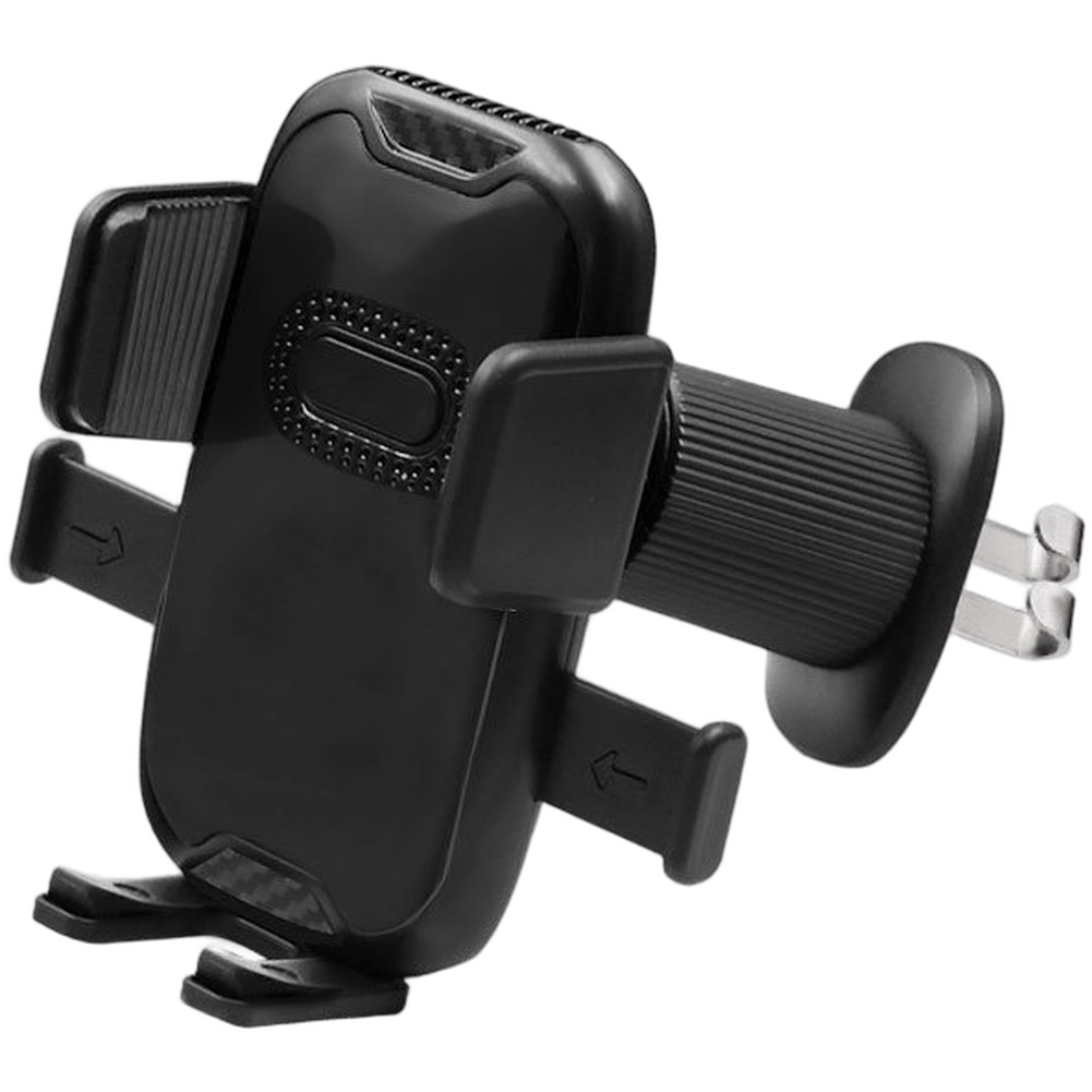 Black Silver Car Air Vent Phone Holder Compatible with Phones For 47 to 72 Inch