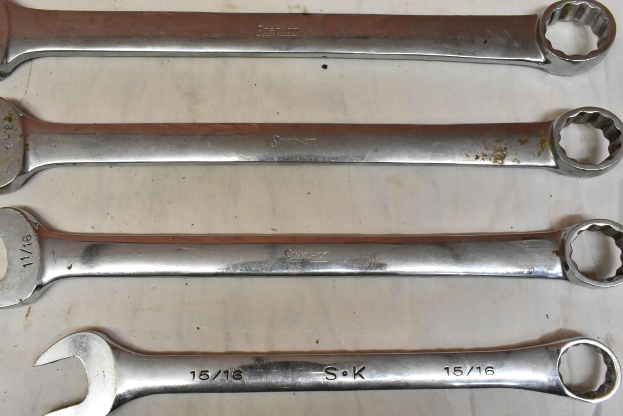 Snap On Wrenches 1-1/4 OEX-40 1-1/8 OEX-36 1-1/16 OEX-34 S-K 15/16 88230