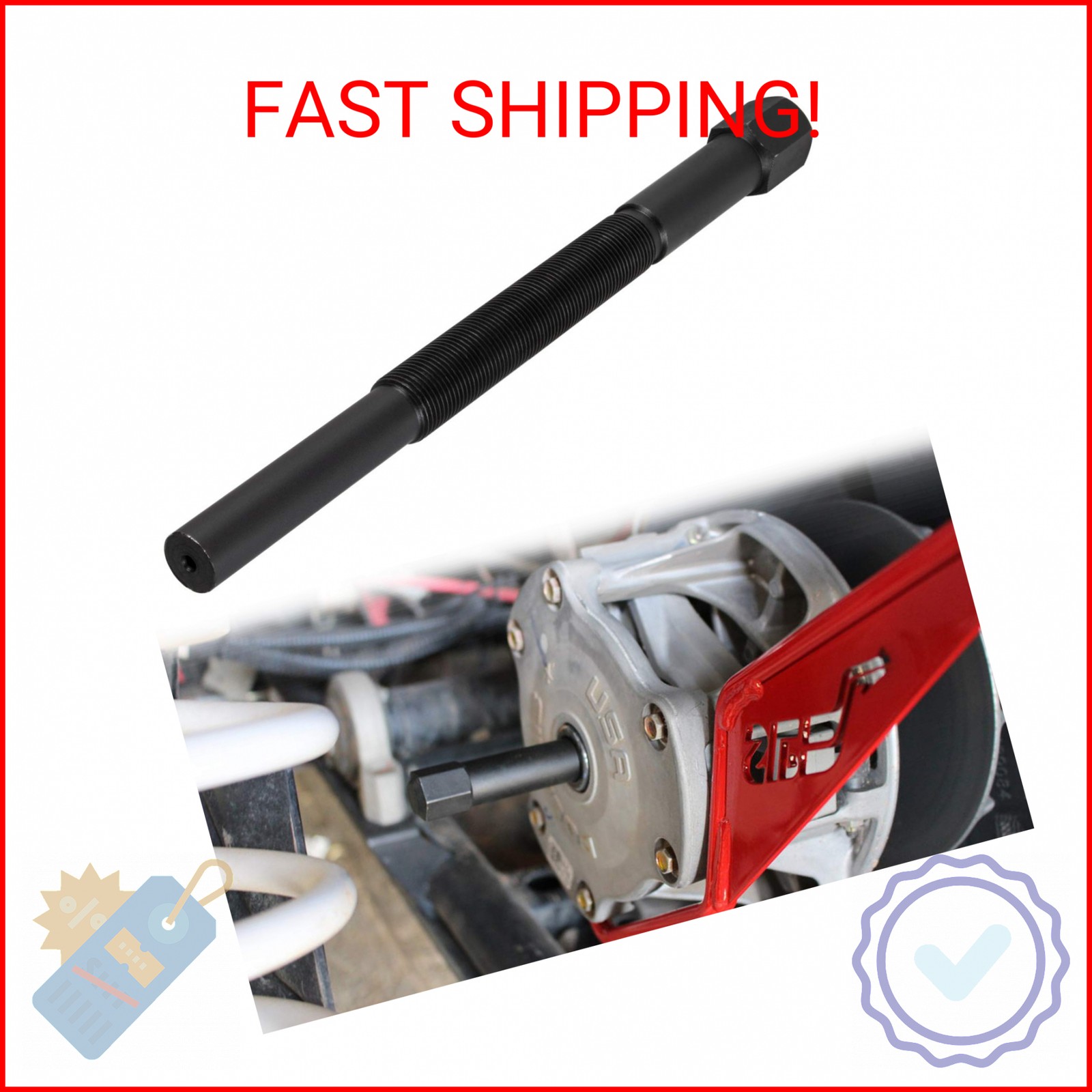 Primary Drive Clutch Puller Remover Tool for Polaris 1985-2016 all Models Ranger