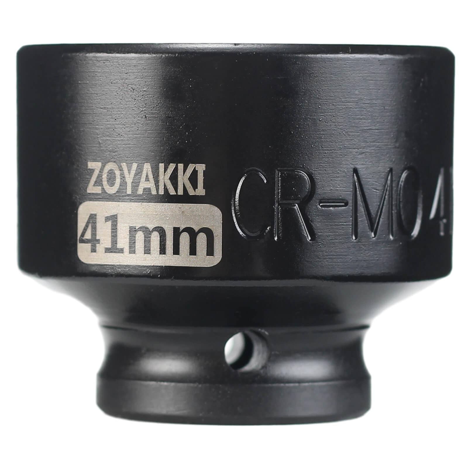 1/2 Drive x 41mm Shallow Impact Socket,CR-MO Steel,1PCS Drive 6 Point Axle Nu…