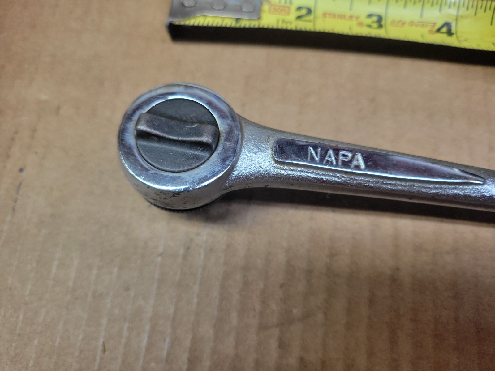 Vintage NAPA USA 3/8″ Drive Round Head Fine Tooth RHFT No NB45