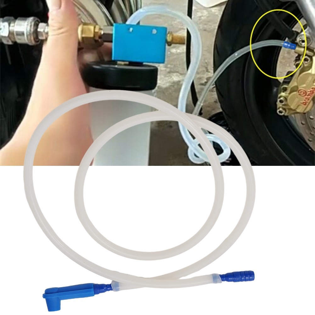 Hose Connectors Rubber 1 Set 1.2m ABS Auto Parts Bleeder Brake Fluid Hose