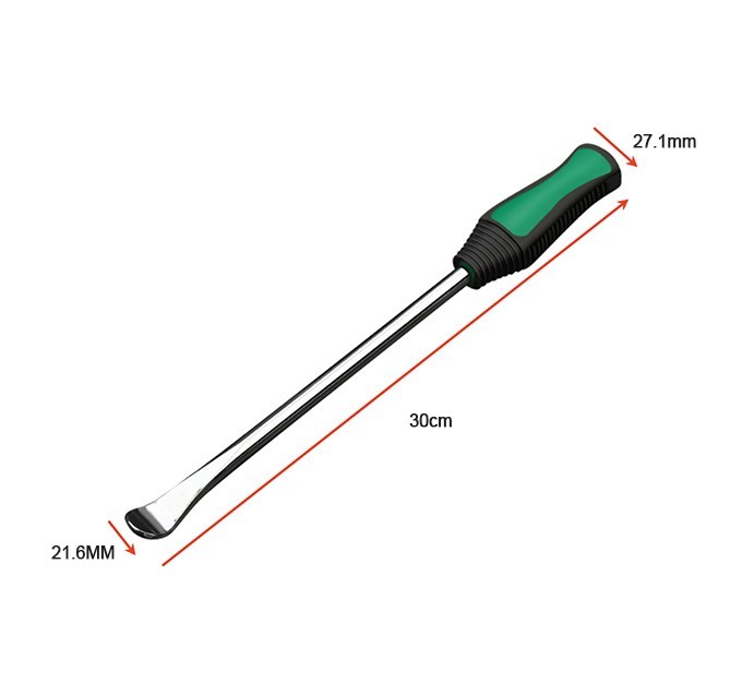Sturdy Metal and Plastic Motorcycle Tire Changing Pry Bar for Efficiency