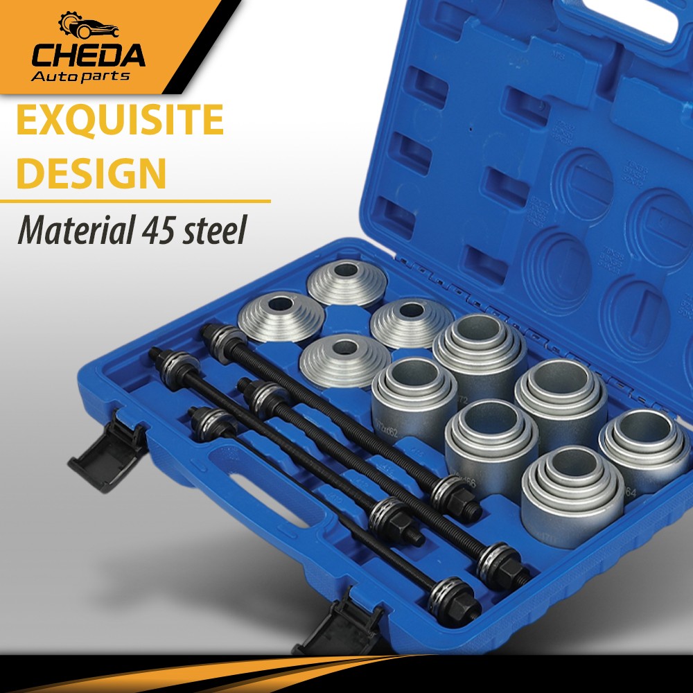 Universal Bearing Bush Seal Tool Kit Press Pull Sleeve Removal Install Set 28PCS