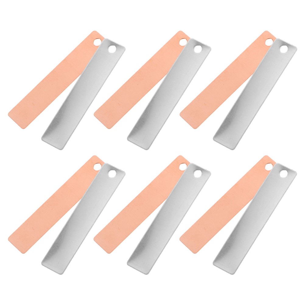 36 Pairs Copper Electroplating Strips and Zinc Sheets Fruit Battery Science