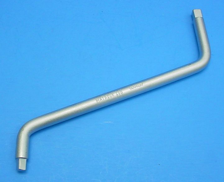 Matador Germany 0266 00 01 Peugeot Oil Drain Plug Wrench 8mm X 10mm Square Drive