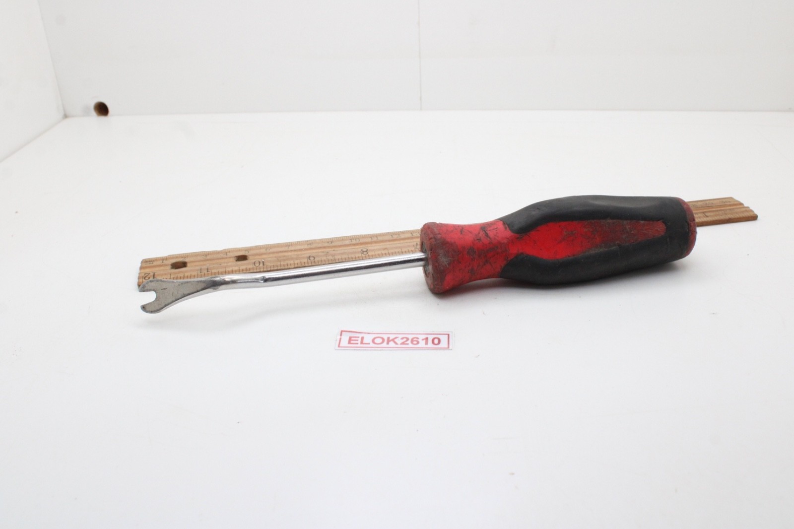 Snap-on ASG186BR Red/Black Soft Grip 10” Trim Pad Removal Tool USA