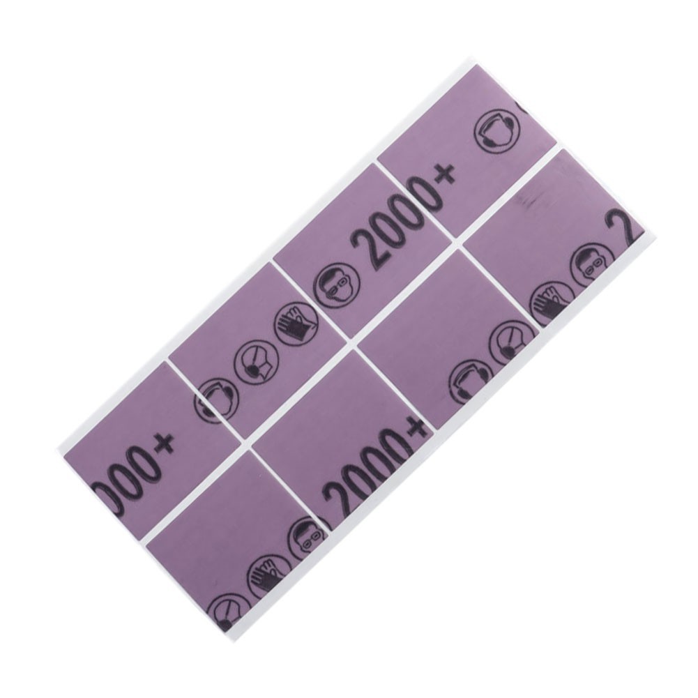 Silicon Carbide Sandpaper Kit 4Pcs 800 1200 1500 2000 Grit for Polishing