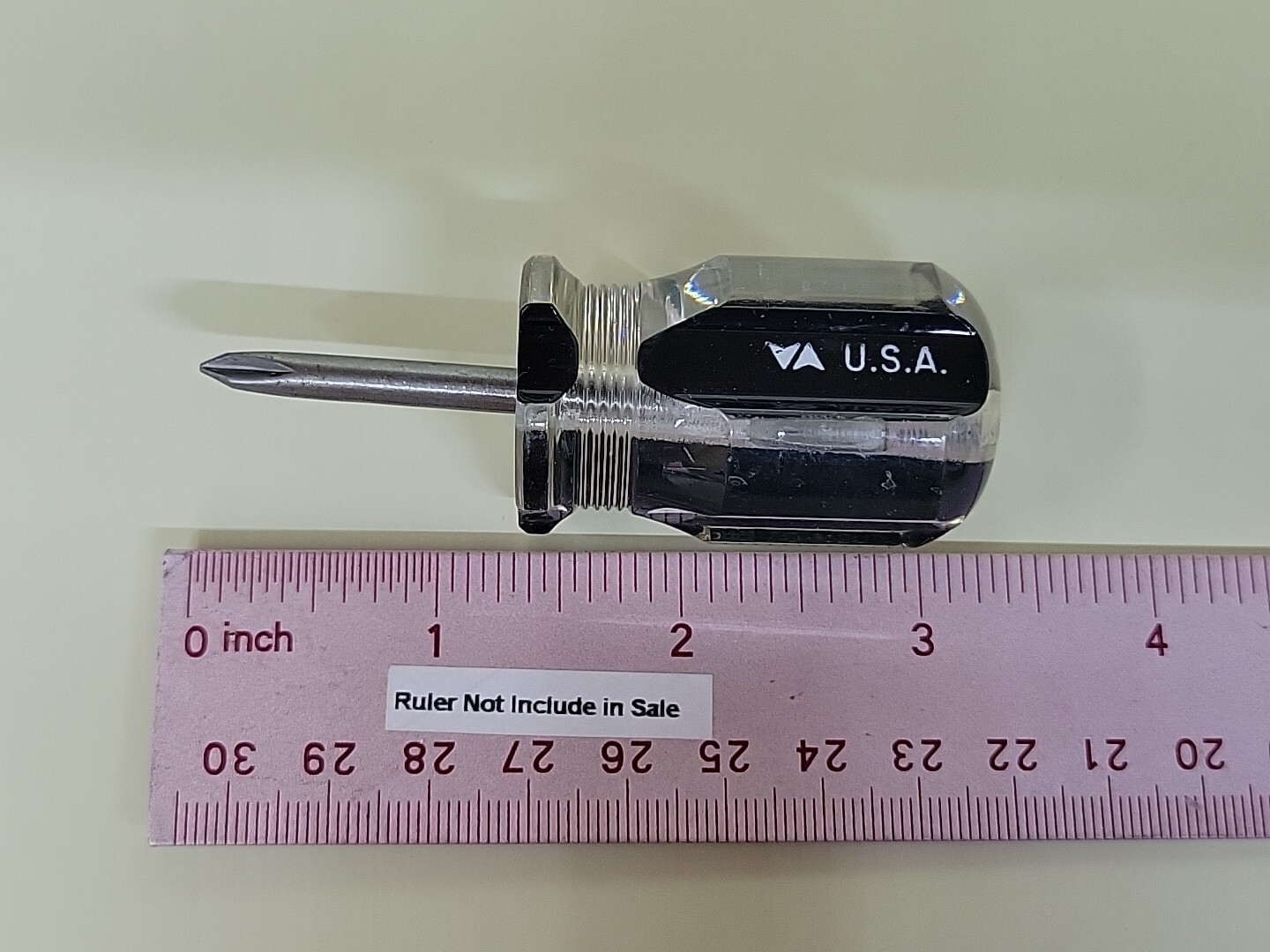 #1 #2 Phillips Stubby Short Screwdriver Set Craftsman 4118 & VA 49641 NOS USA