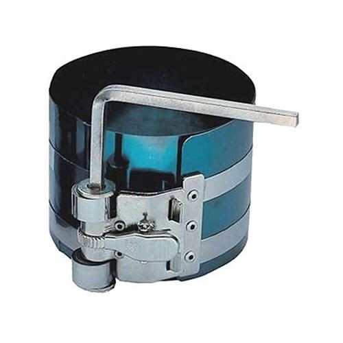 PISTON RING COMPRESSOR 50-125 X 75MM STAINLESS STEEL CLAMP CAR MOTORBIKE REPAIR