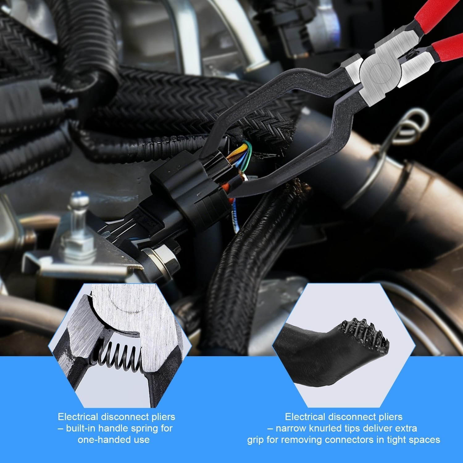5-Piece Automotive Electrical Connector Removal Tool Set for Precision Repairs