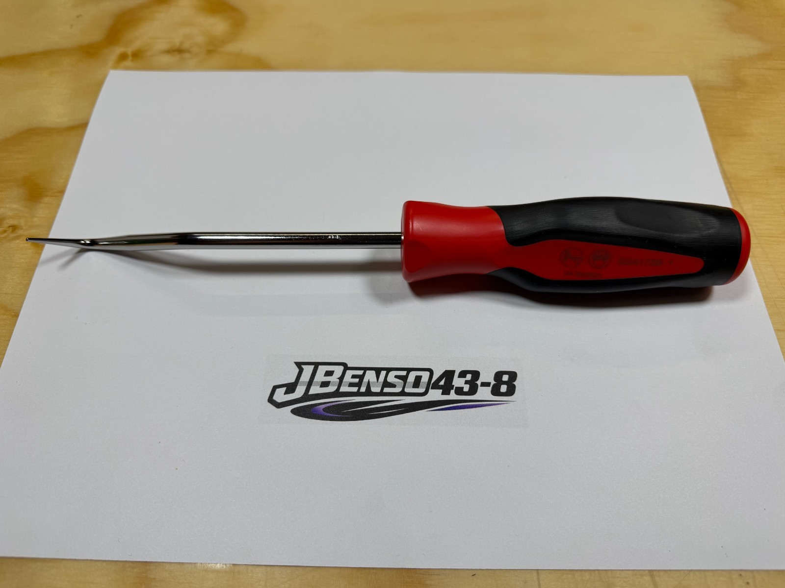 Snap-on Tools USA NEW RED Soft Grip Radiator Hose Pick SGA173BR