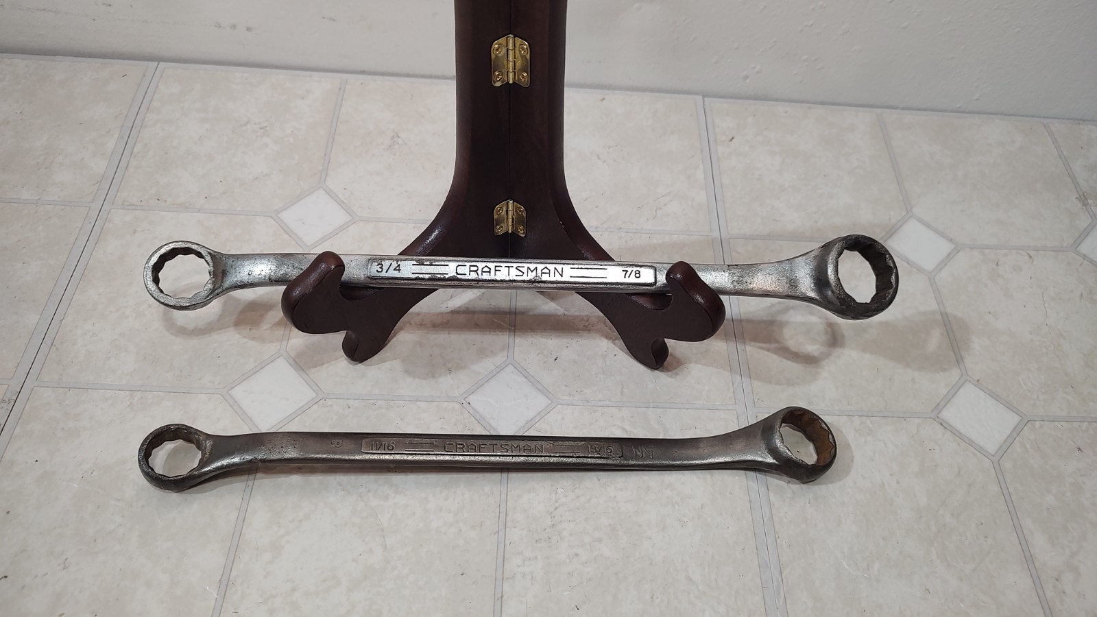 Craftsman 2 Piece Stubby Double Box End Wrench V 1/2 – 9/16, 5/8 – 3/4