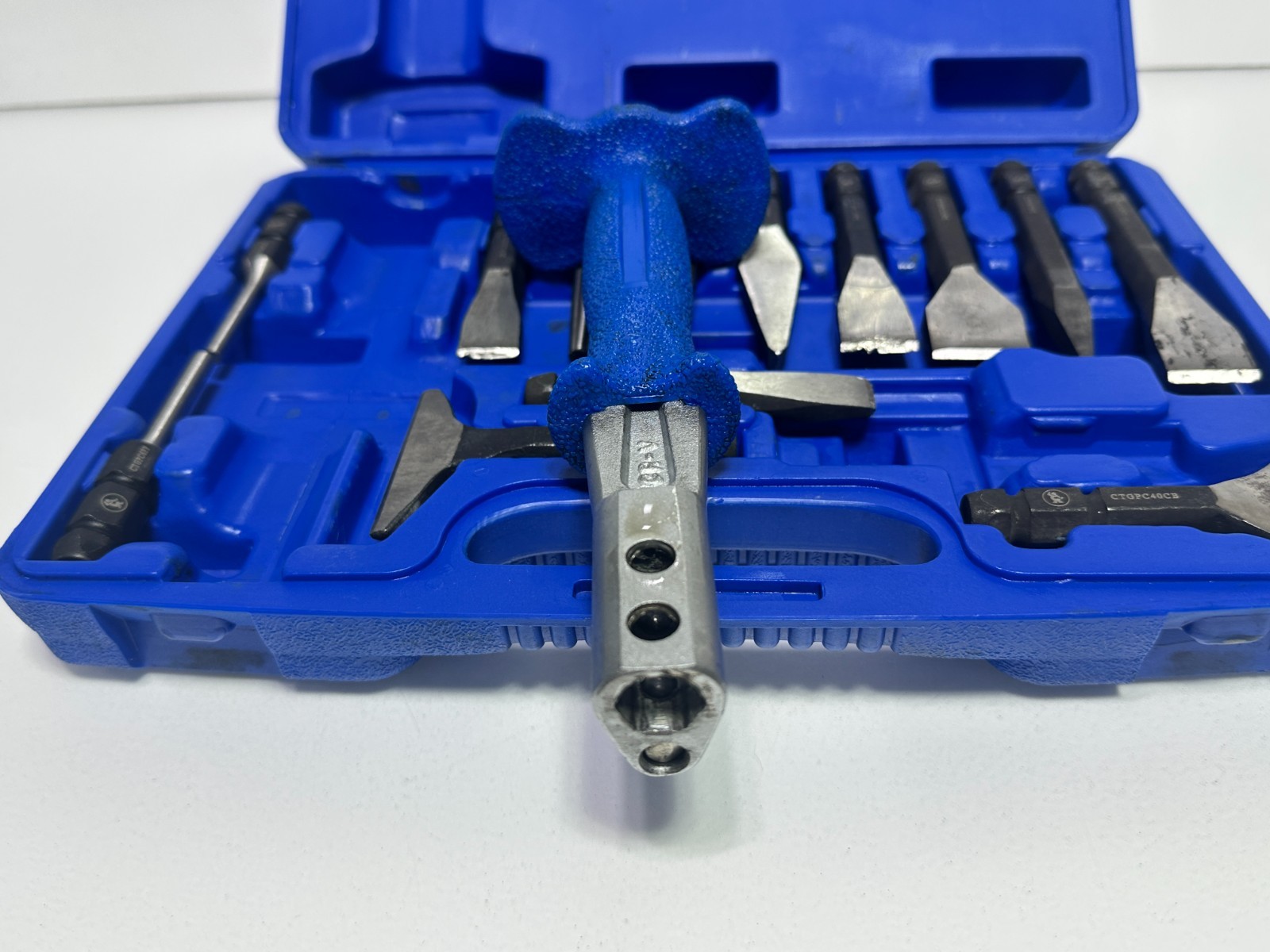 Cornwell Quick Change Drive Handle 14 Piece Punch and Chisel Set CTGPC15KIT