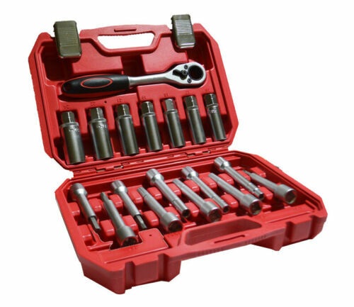 TECHTONGDA New Suspension Shock Absorber Strut Nut Removal Tool 18pcs US Stock!