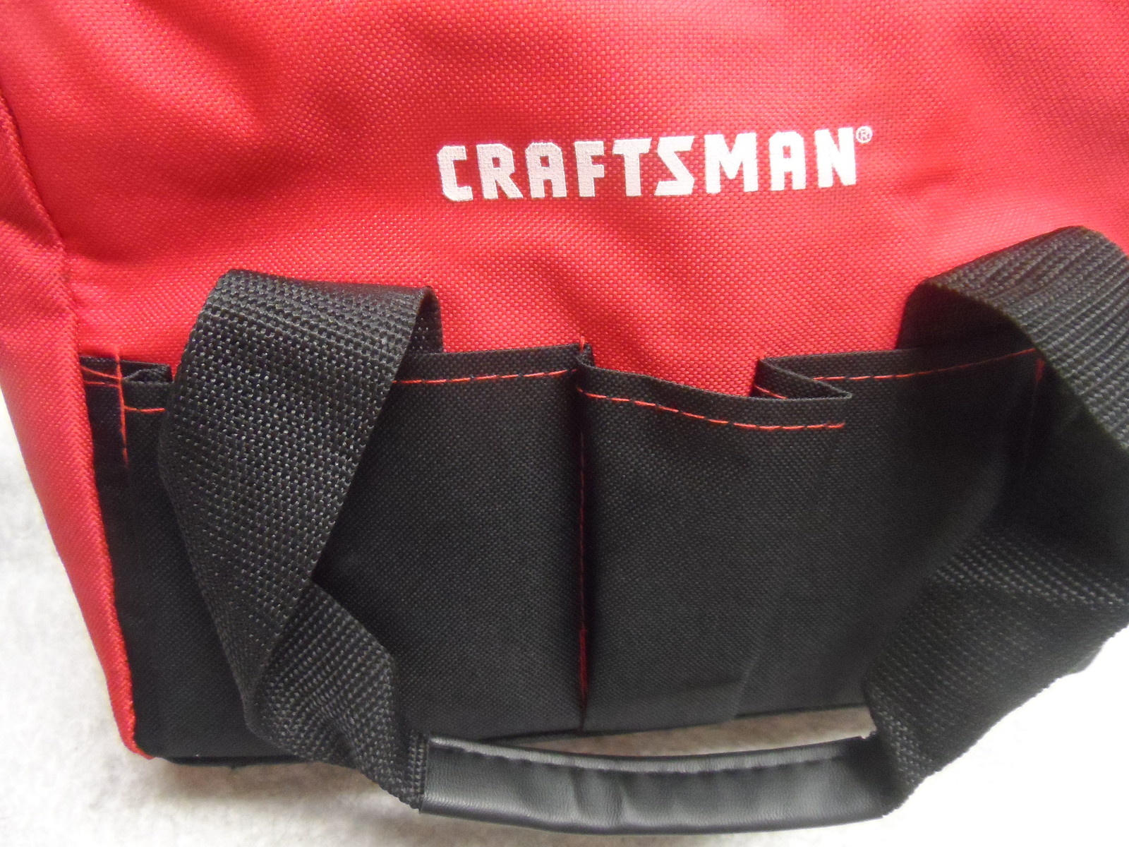 Craftsman Red Black 12″ Wrench Screwdriver Tool Set Carry Bag NOS