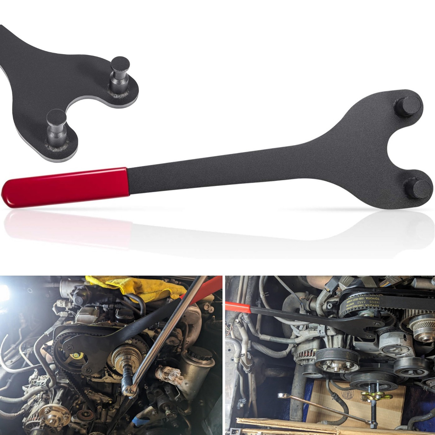 Camshaft Cam Gear Pulley Holding Tool W89208 For Toyota Nissan Mazda Camry OHC