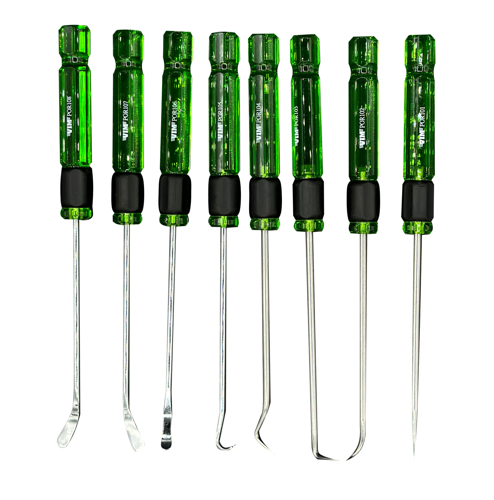 VIM Tools 8-Piece Pick & O-Ring Removal Tool Set (POR100)