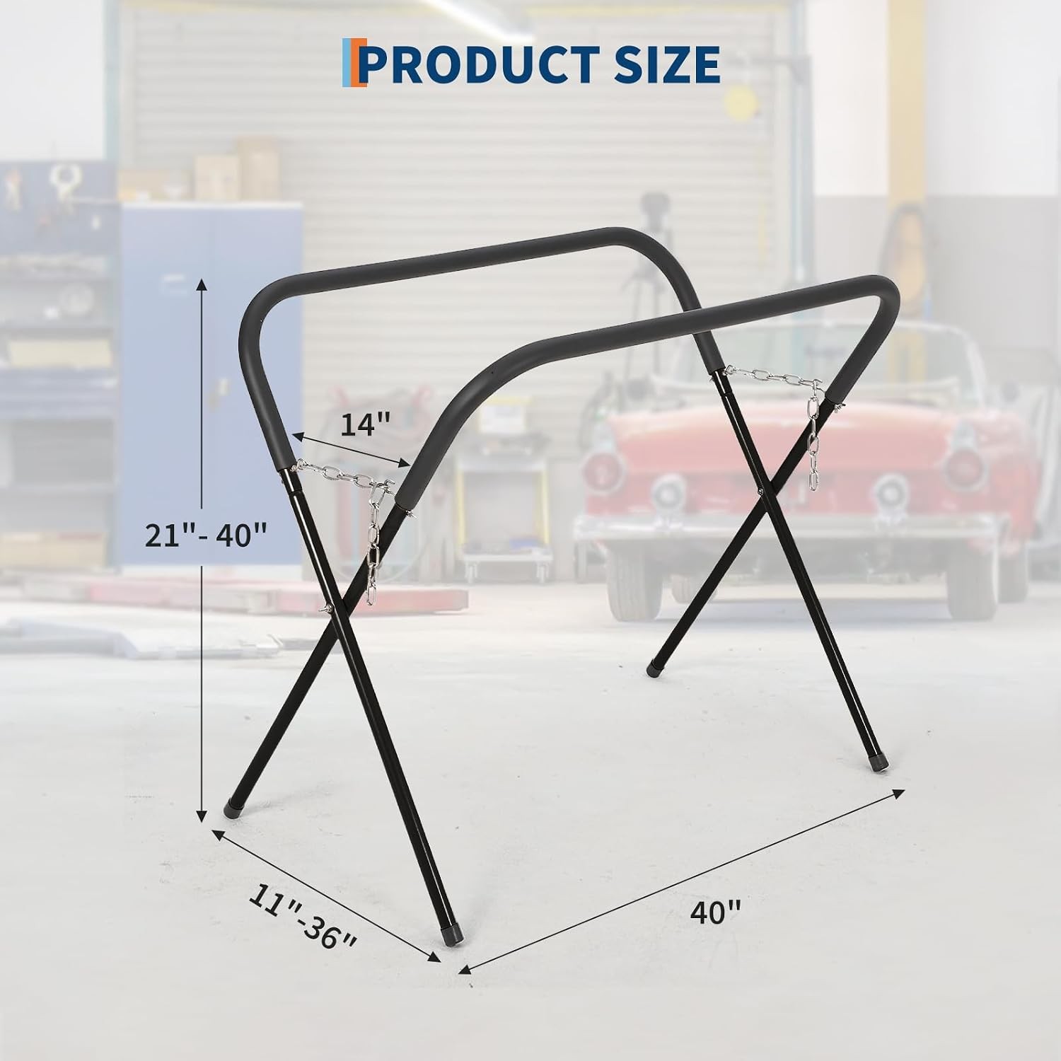 1/2/3/4 Pack Folding Work Stand Portable Work Bench Auto Body Repair Tools 500lb