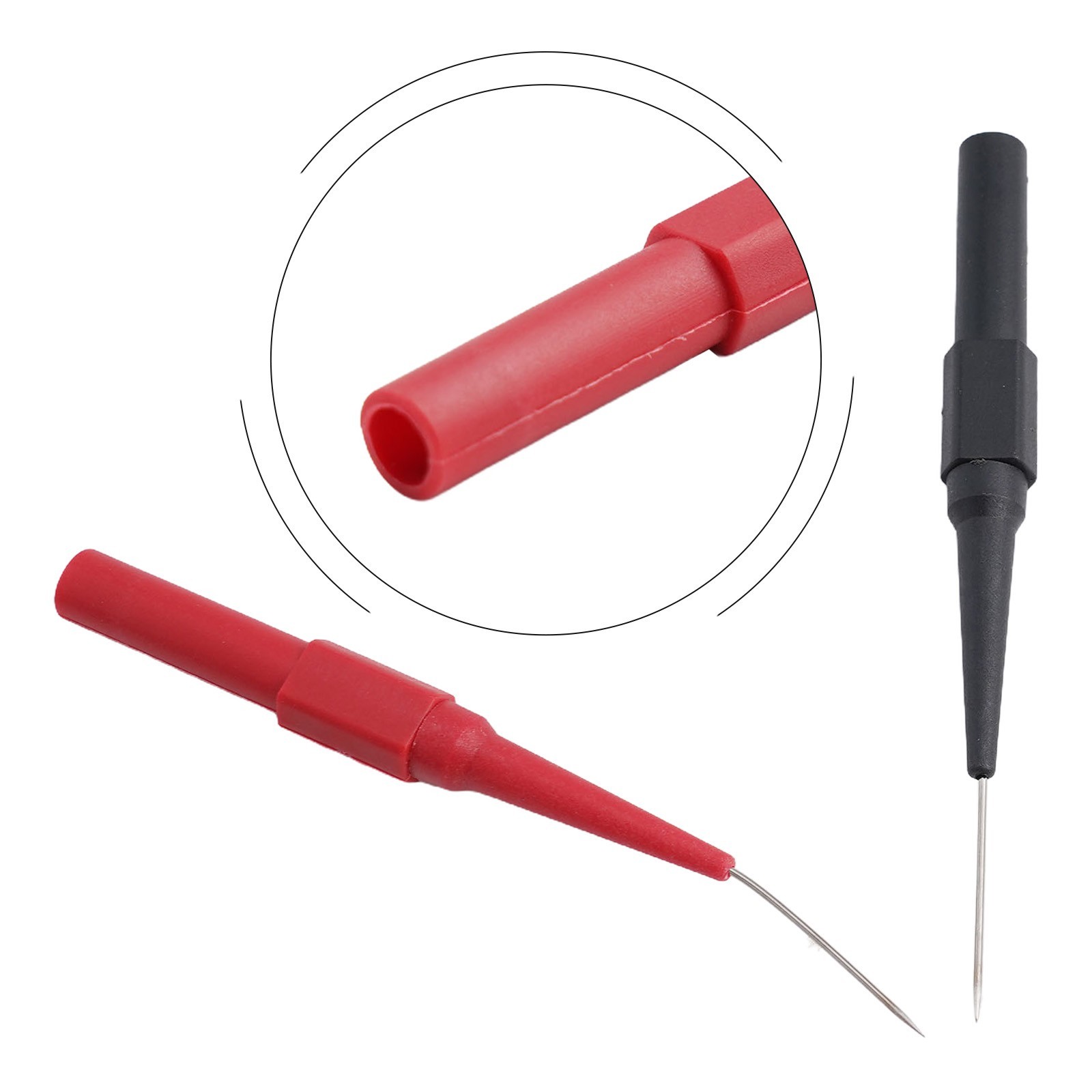 Back Piercing Needle Tip Probes for Multimeter Testing 30V Diagnostic Tools