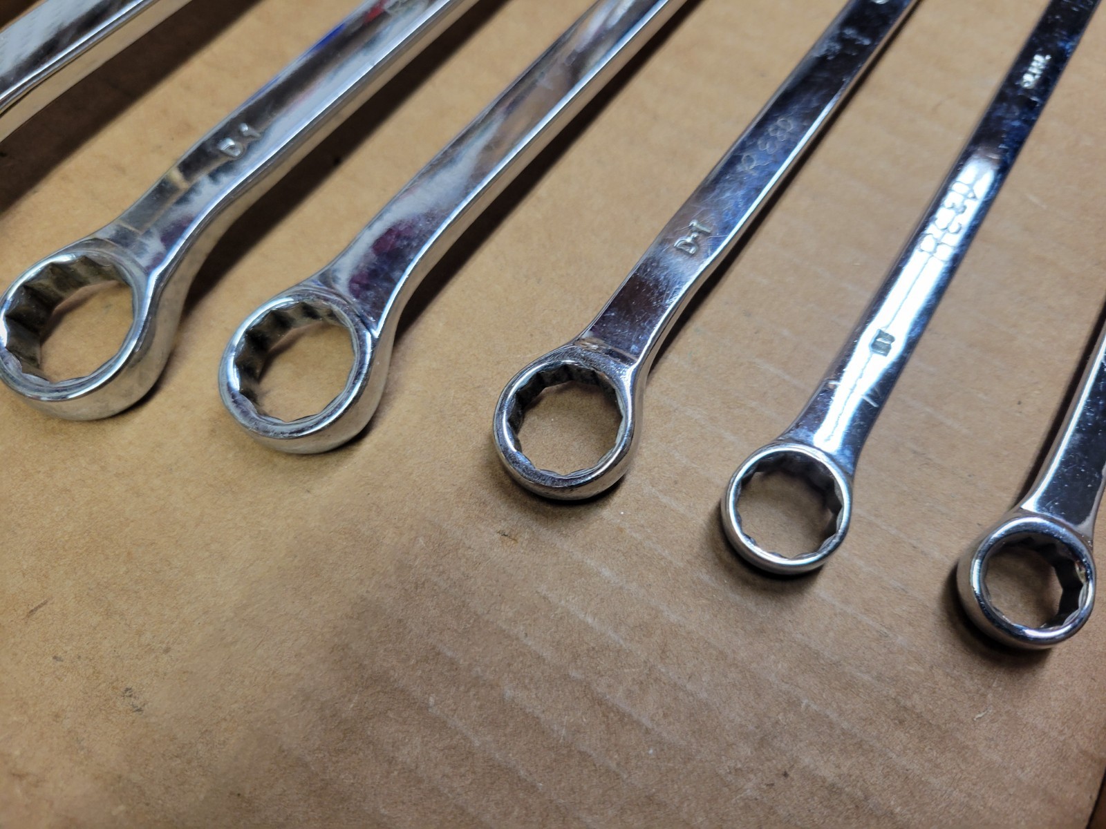 Mac Tools USA 7-Piece SAE Extra Long Combination Wrench Set 3/8 -3/4 CLXXL