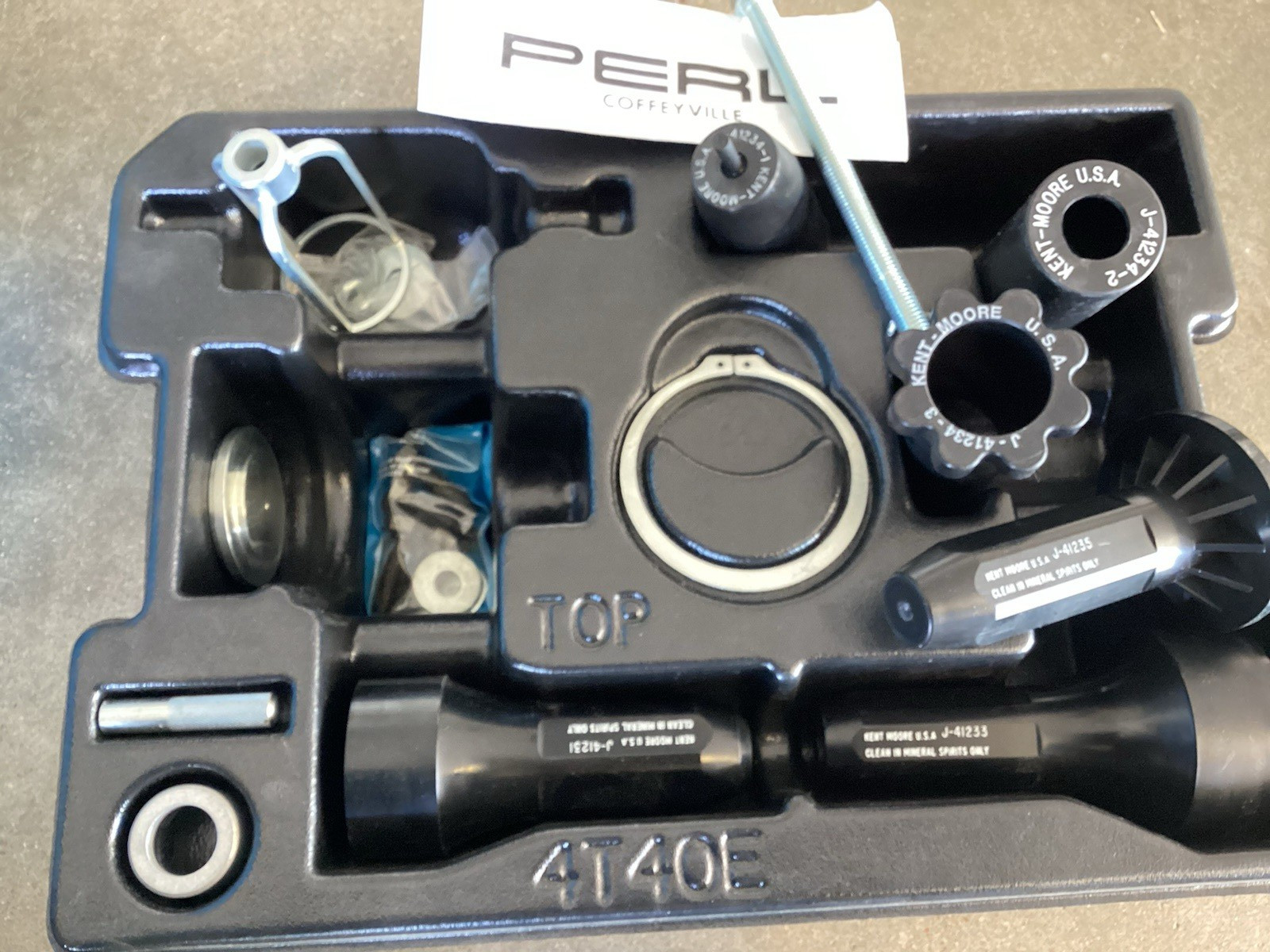 4t40E transaxle special service tools spx kent moore