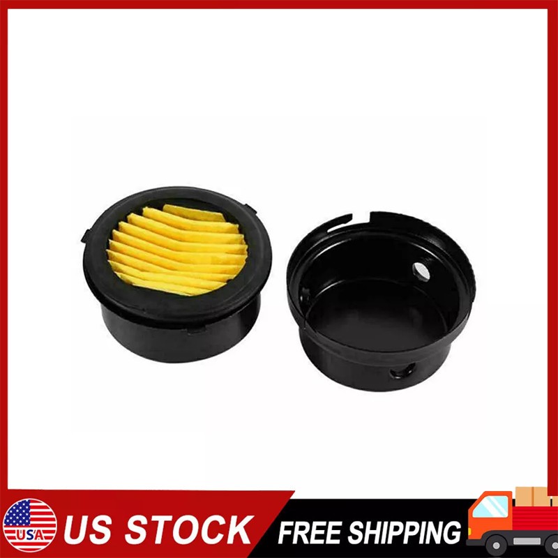 20mm 2x Air Compressor Metal Filter Intake Filter Noise Muffler Silencer 1/2″ PT