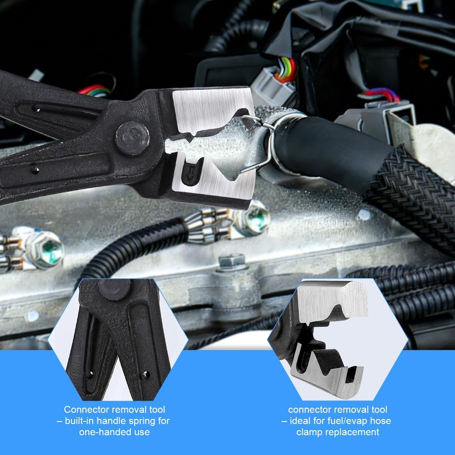 5-Piece Automotive Electrical Connector Removal Tool Set for Precision Repairs