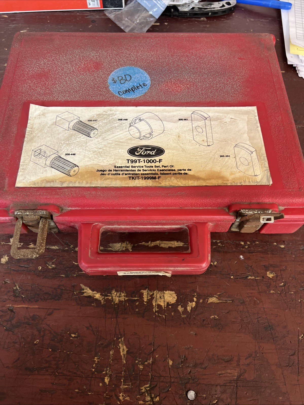 Ford Specialty Tools Used Complete Set