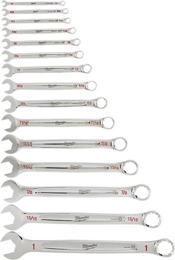 Milwaukee 48-22-9415 15pc Combination Wrench Set – SAE (AUTH USA DEALER!)